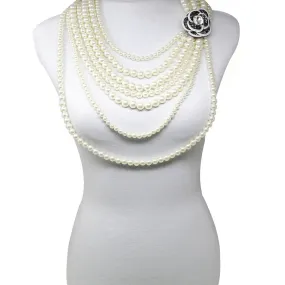 Layered Pearl Necklace