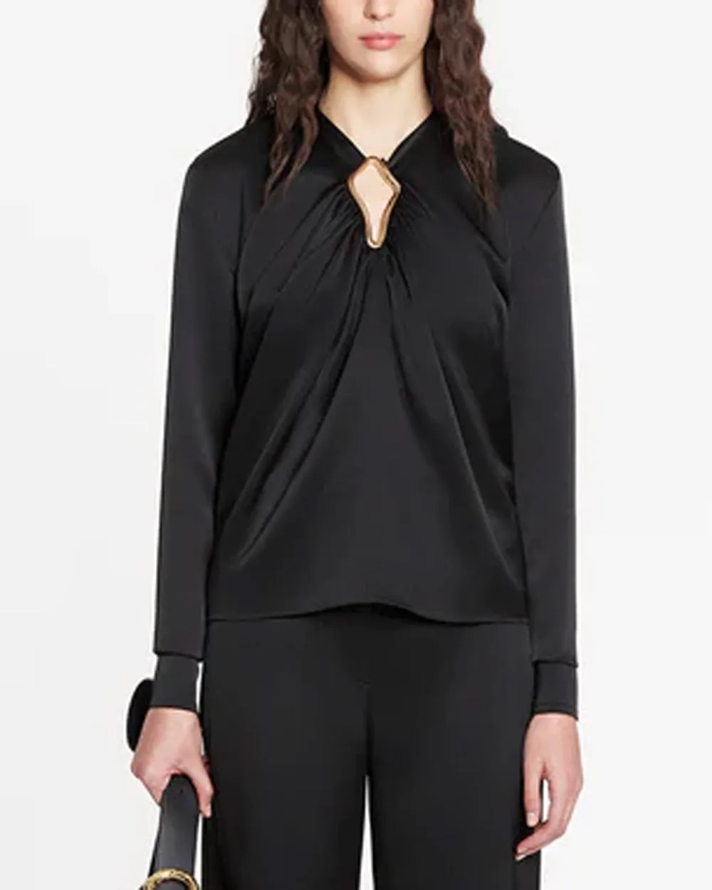 Black Elegant Blouse