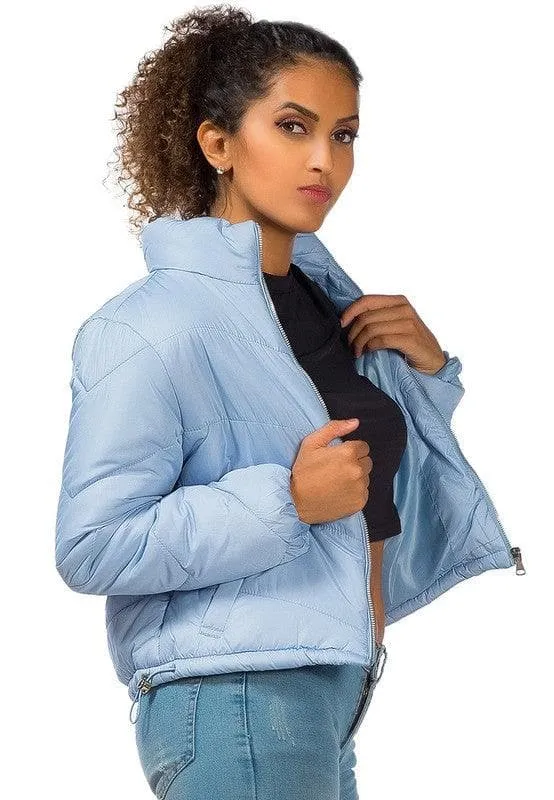 Long Sleeves Puffer Jacket by LONDON RAG in 5 Colors