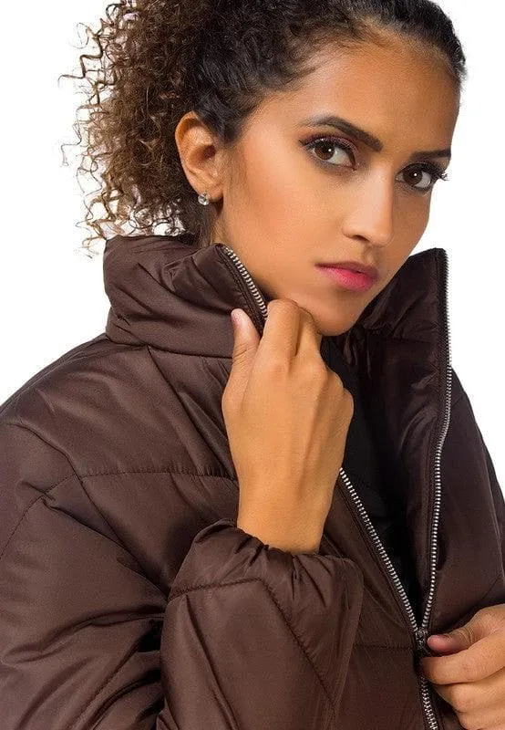 Long Sleeves Puffer Jacket by LONDON RAG in 5 Colors