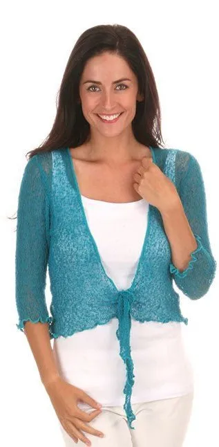 Lost River Knit Tie-Front Shrug