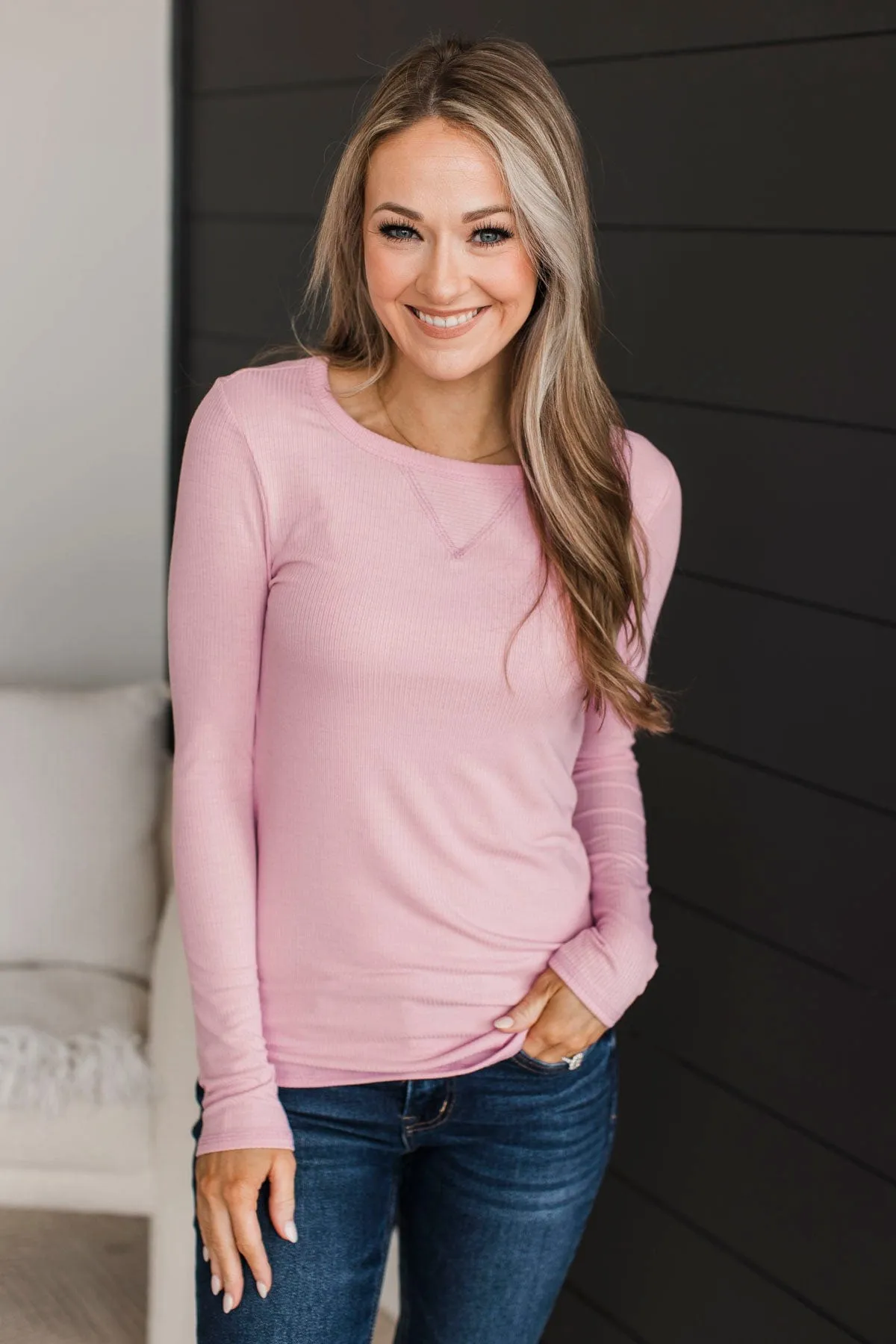 Flamingo Knit Top