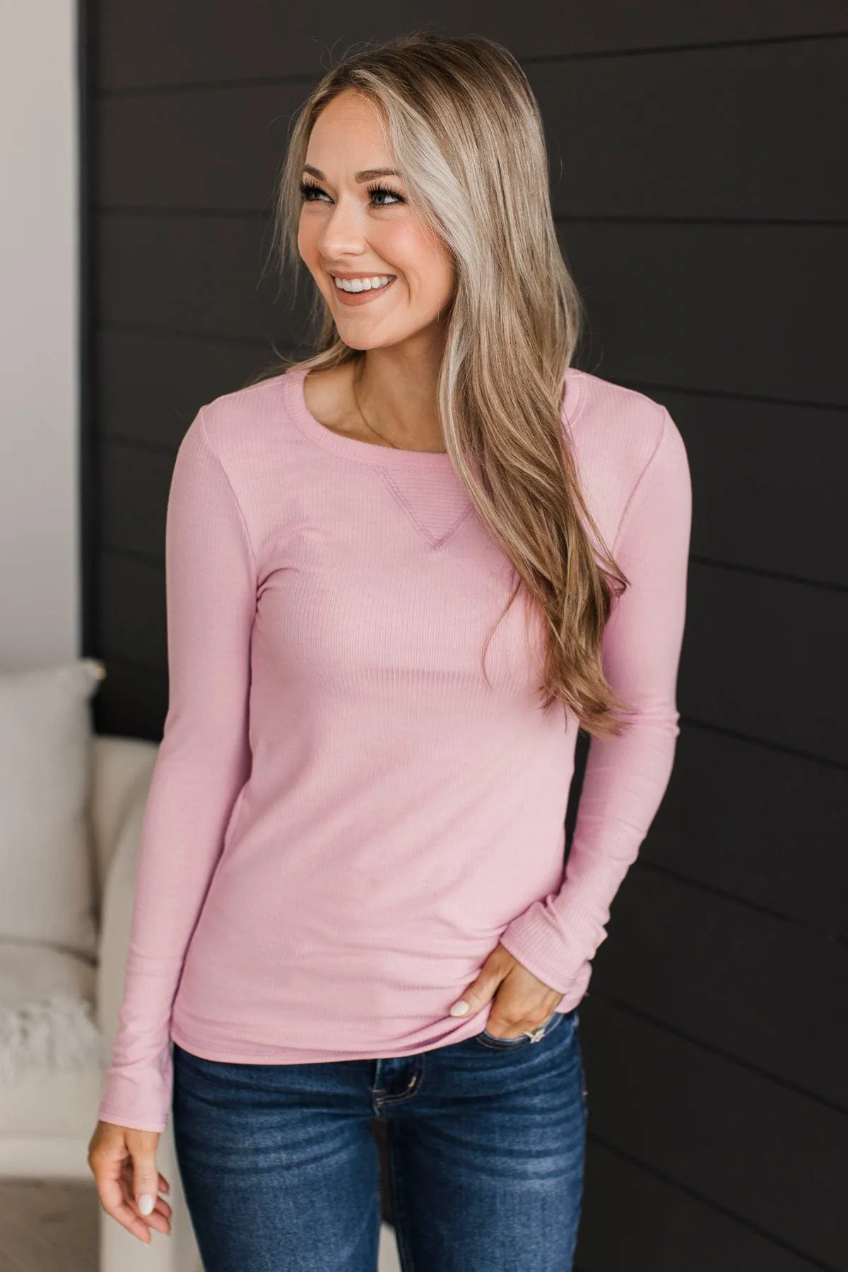 Flamingo Knit Top