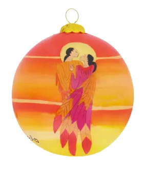 Gorgeous Maxine Noel Embrace Glass Decoration