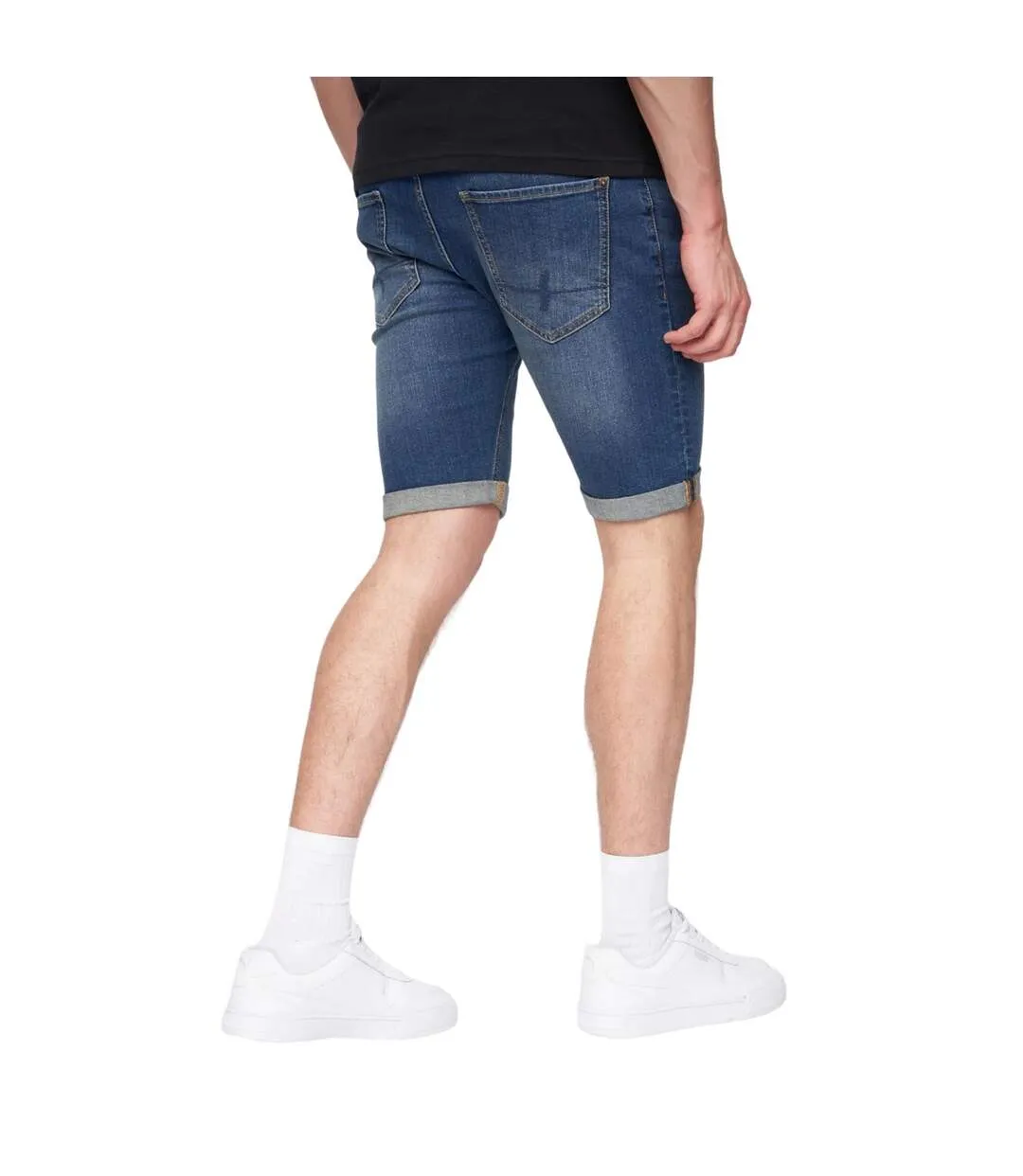 Stone Wash Men's Flex Denim Shorts by Henleys