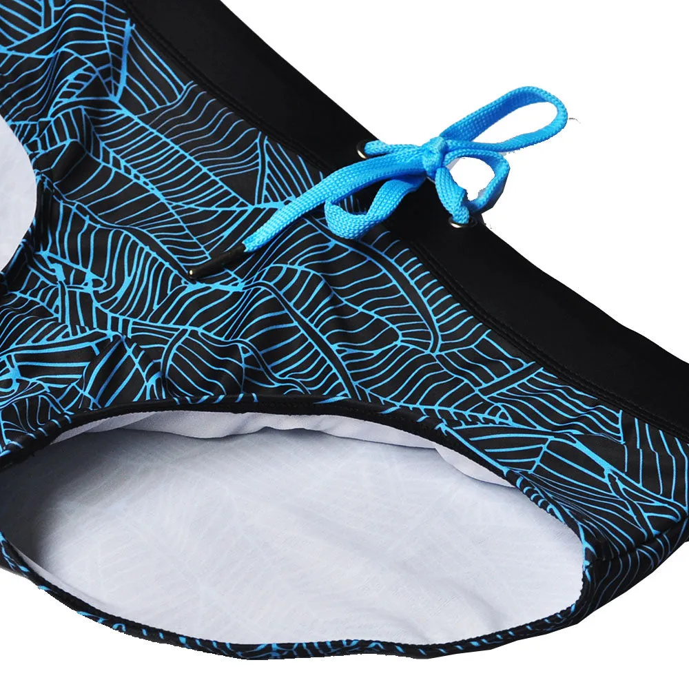 Men's Push-Up Printed Trunks