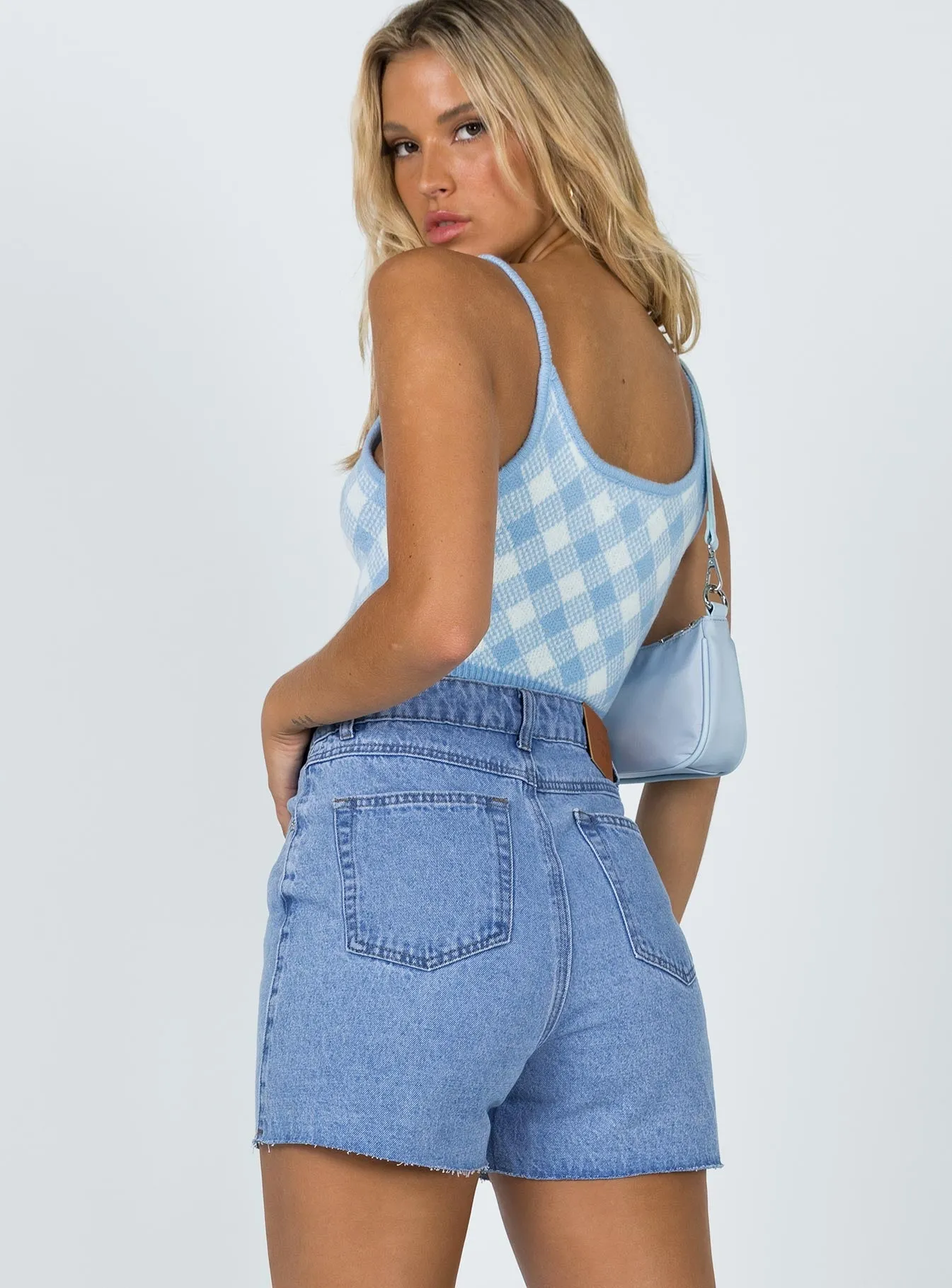 Midwash Denim Shorts