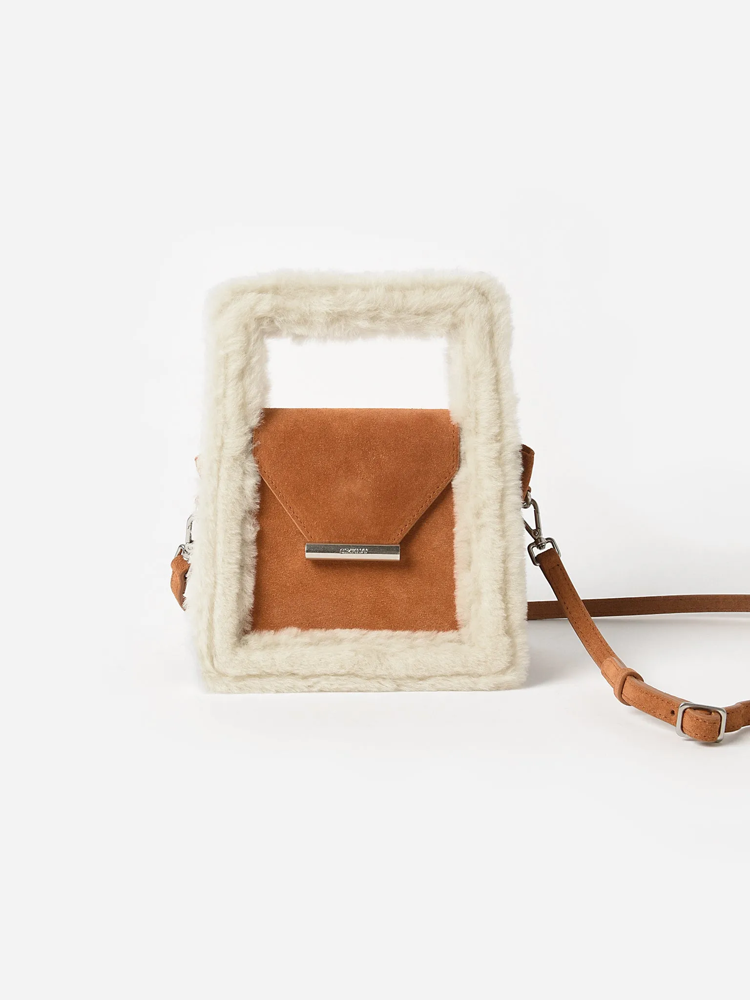 Mini Shearling Shoulder Bag