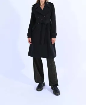 Classic Double Breasted Trench Coat - MOLLY BRACKEN