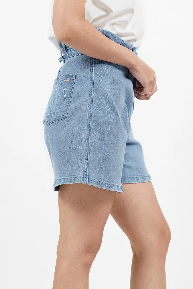 Montana Denim Shorts Sky