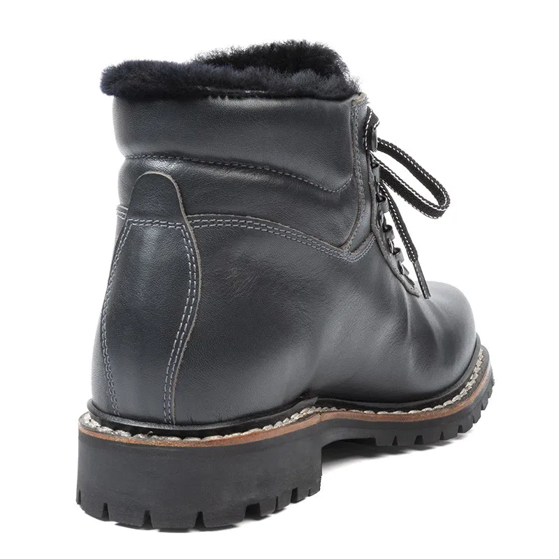 Shearling Lined Snow Boot