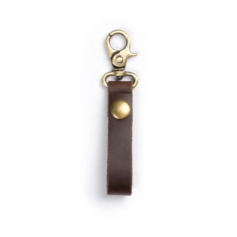 Super Loop Keychain in Various Colors with Leather Material;