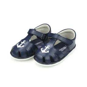 Nautical Caged Leather Sandal