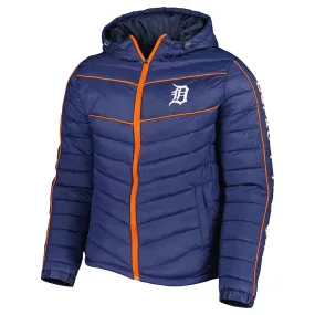 Detroit Tigers cozy navy blue hooded coat