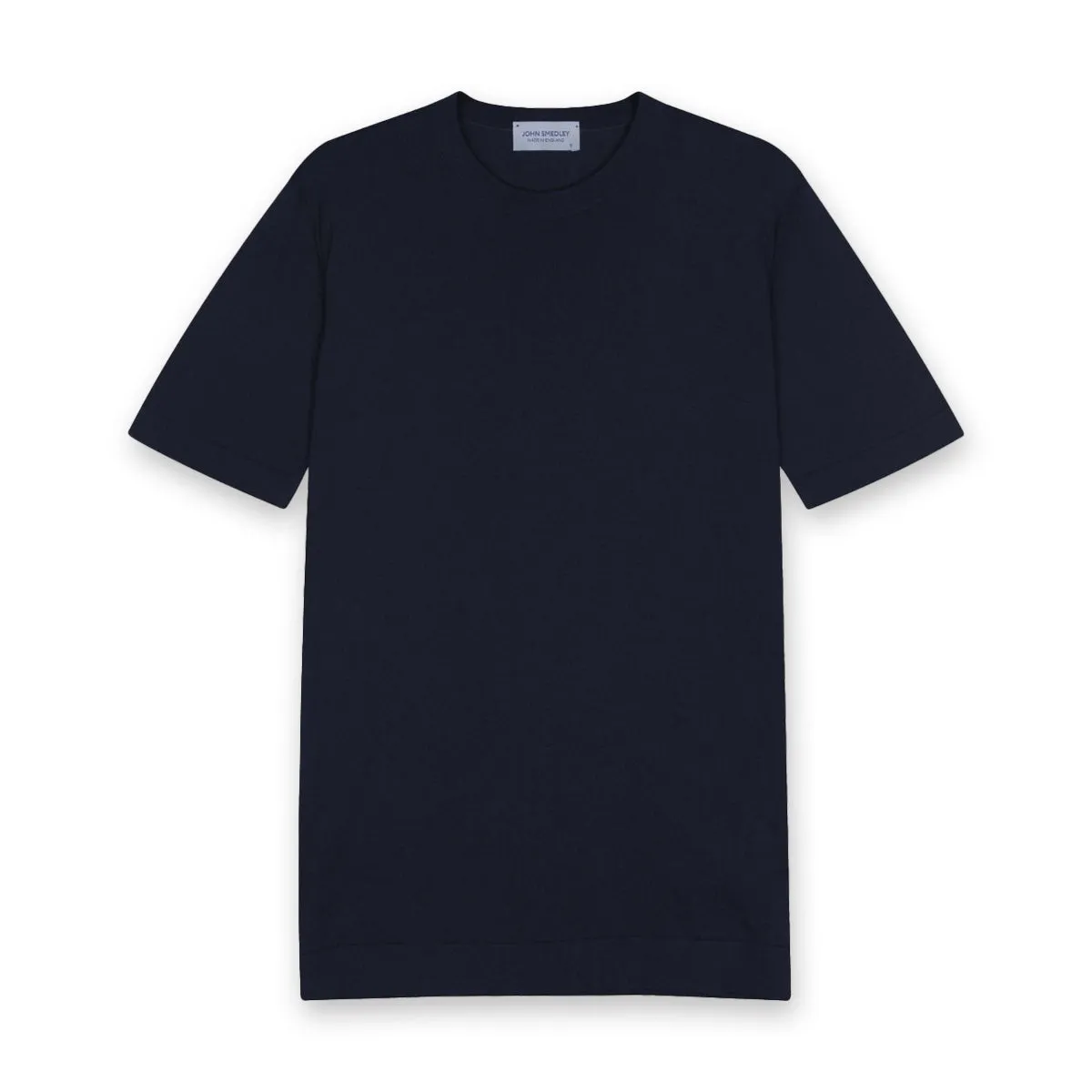 Lorca Navy Sea Island Cotton T-Shirt