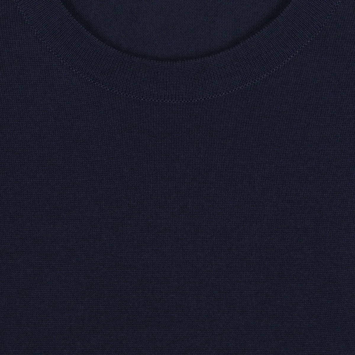 Lorca Navy Sea Island Cotton T-Shirt