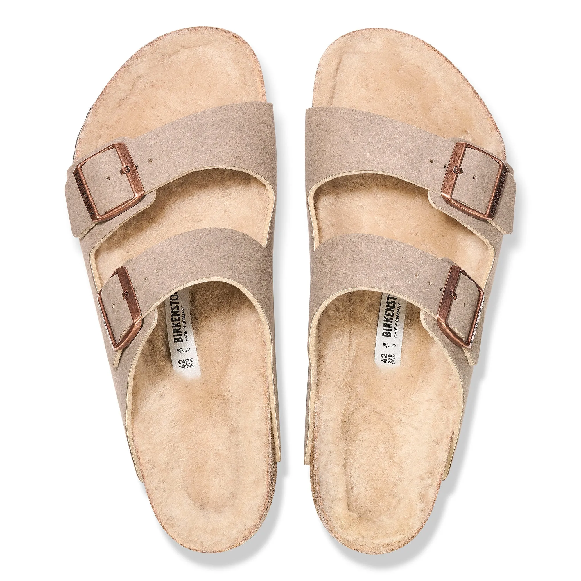 Unisex Synthetics Shearling Birkenstock Arizona