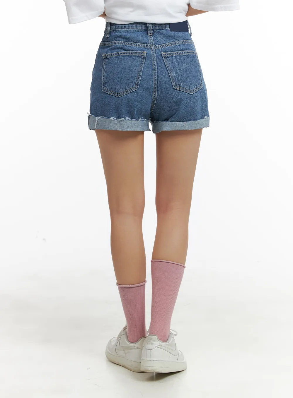 OM428 Eco-Friendly Denim Shorts