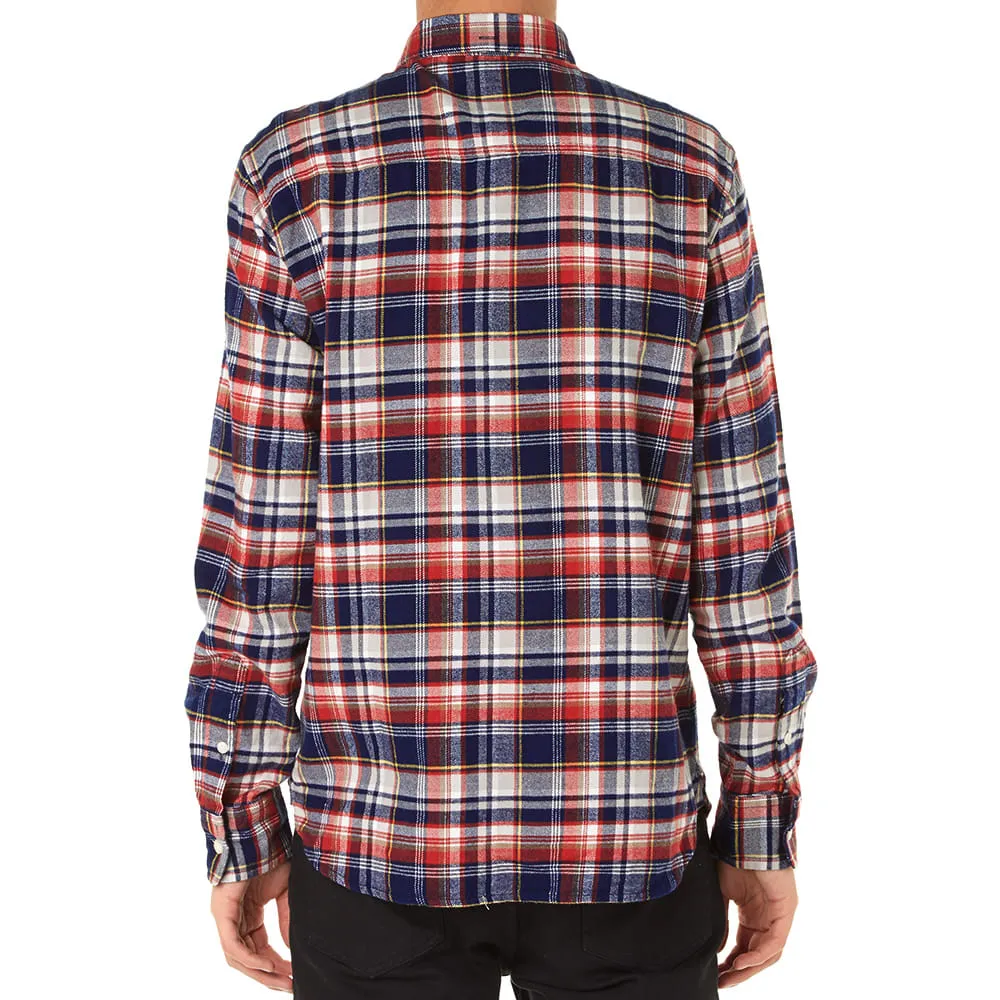 Penfield Navy Jansen Plaid Shirt