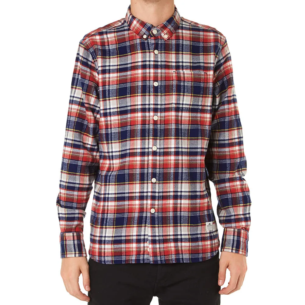 Penfield Navy Jansen Plaid Shirt