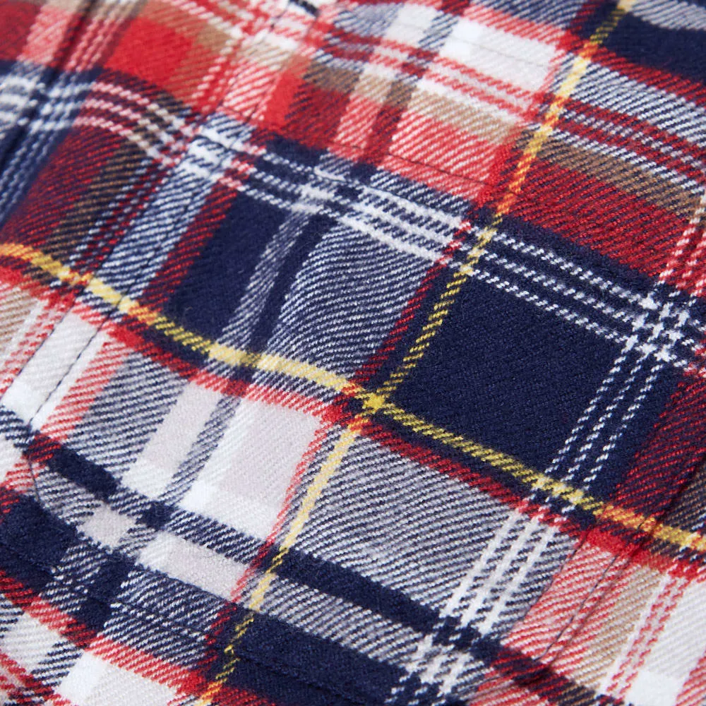 Penfield Navy Jansen Plaid Shirt