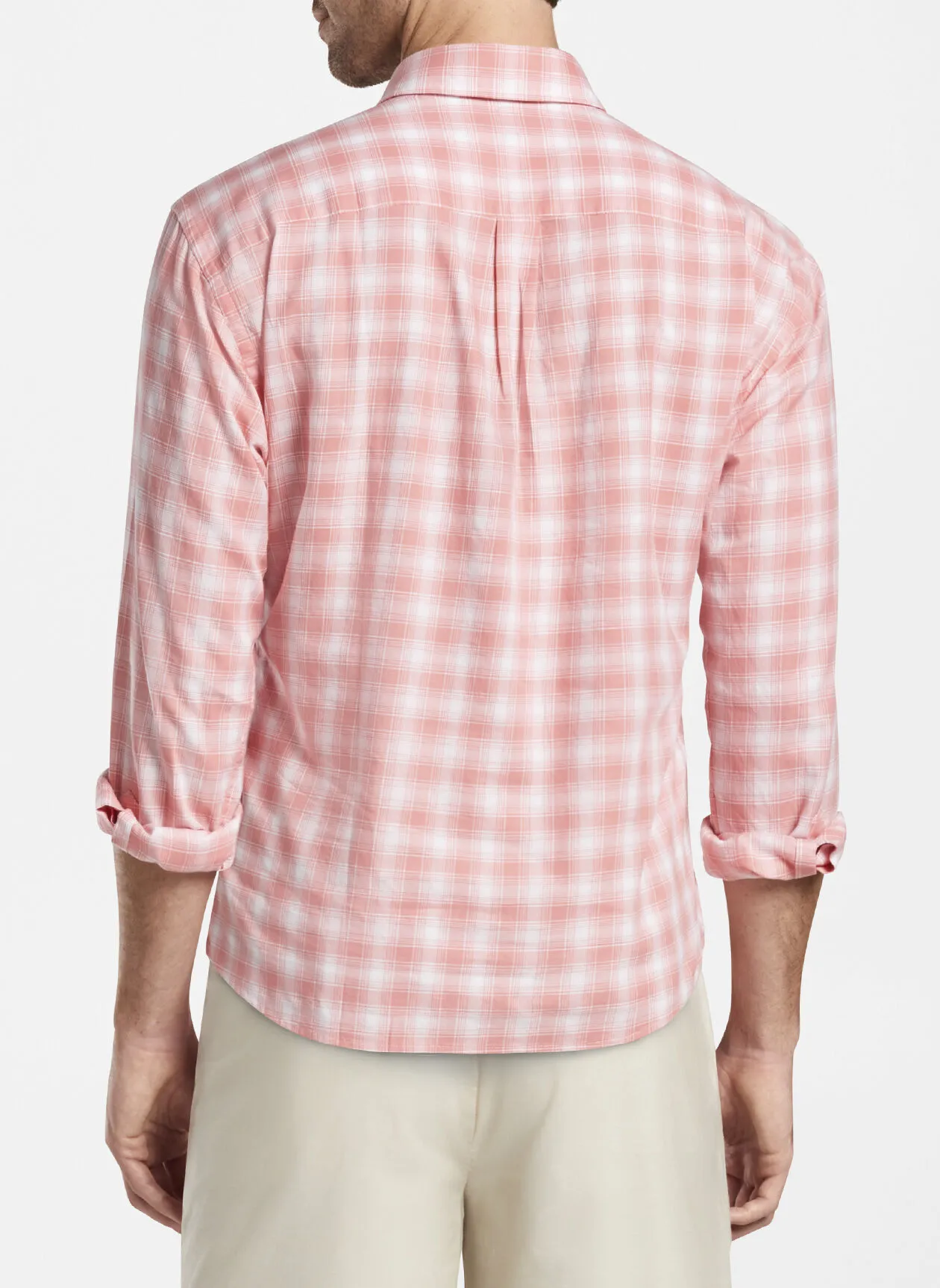 Cinch White Plaid Long Sleeve Shirt