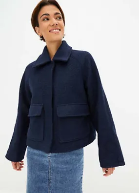 Press Stud Fleece Jacket by bonprix