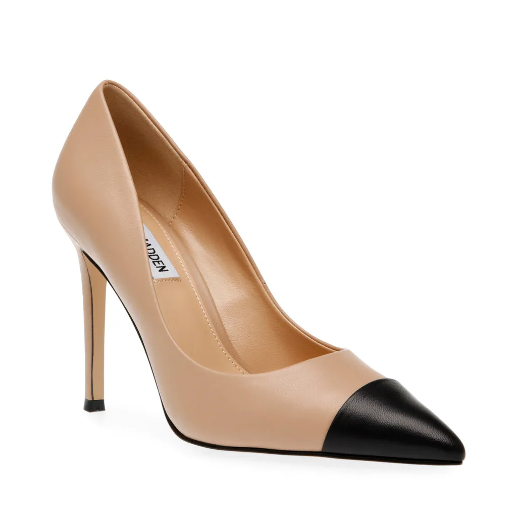 BLK/TAN Evelyn-C Pump