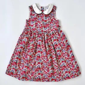 Brand New Rachel Riley Red Liberty Print Dress: 6 Years