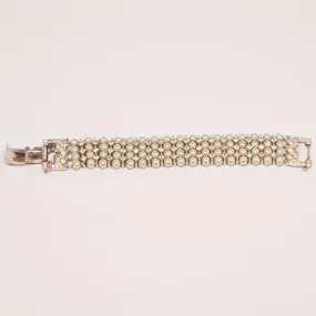 Vintage Multi Strand Pearl Bracelet