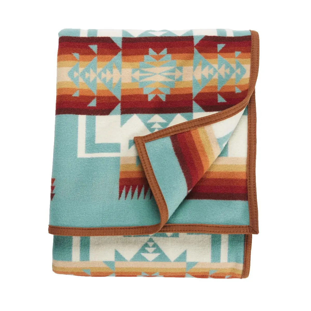 Robe Blanket in Aqua by Chief Joseph