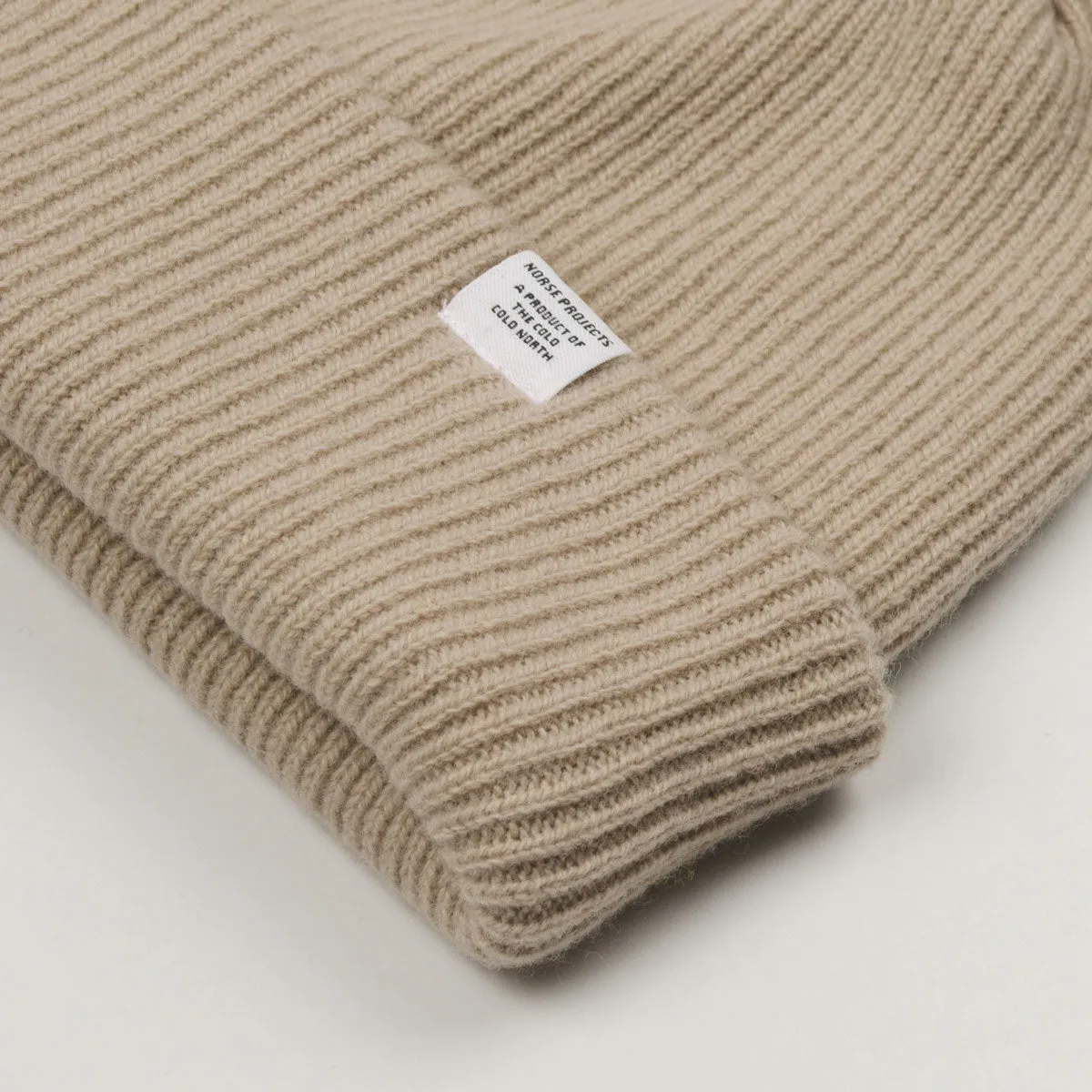 Utility Khaki Norse Beanie by Norse Projects