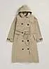 Natural Penweathers Waterproof Trench Coat by Seasalt Cornwall