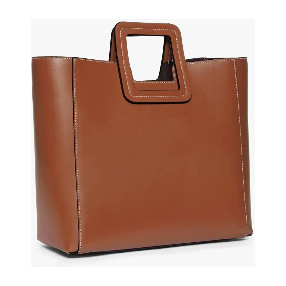 Shirley Leather Tote Bag