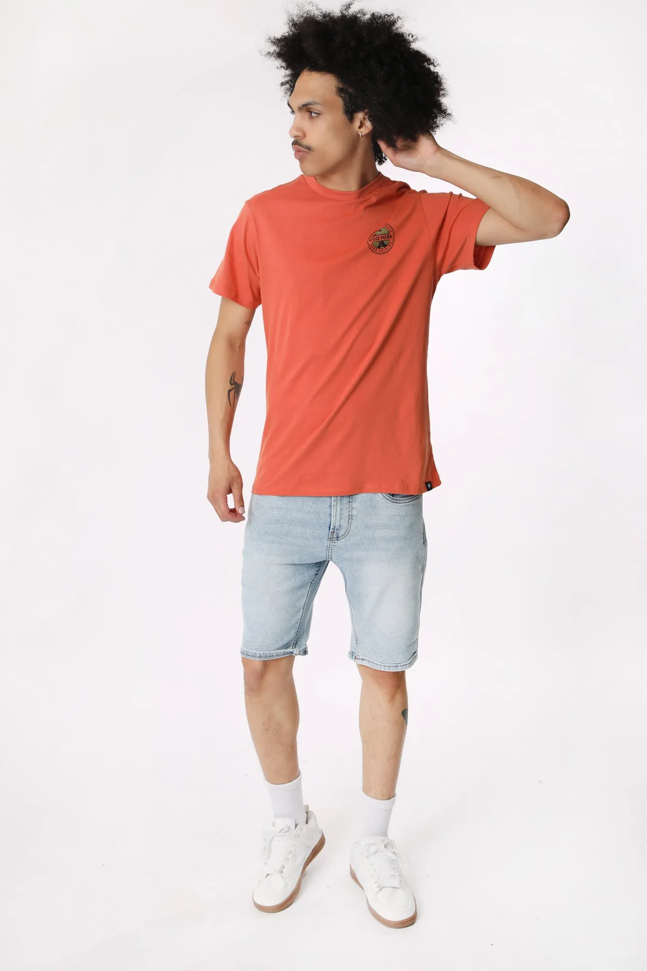 Men's Slim Denim Shorts