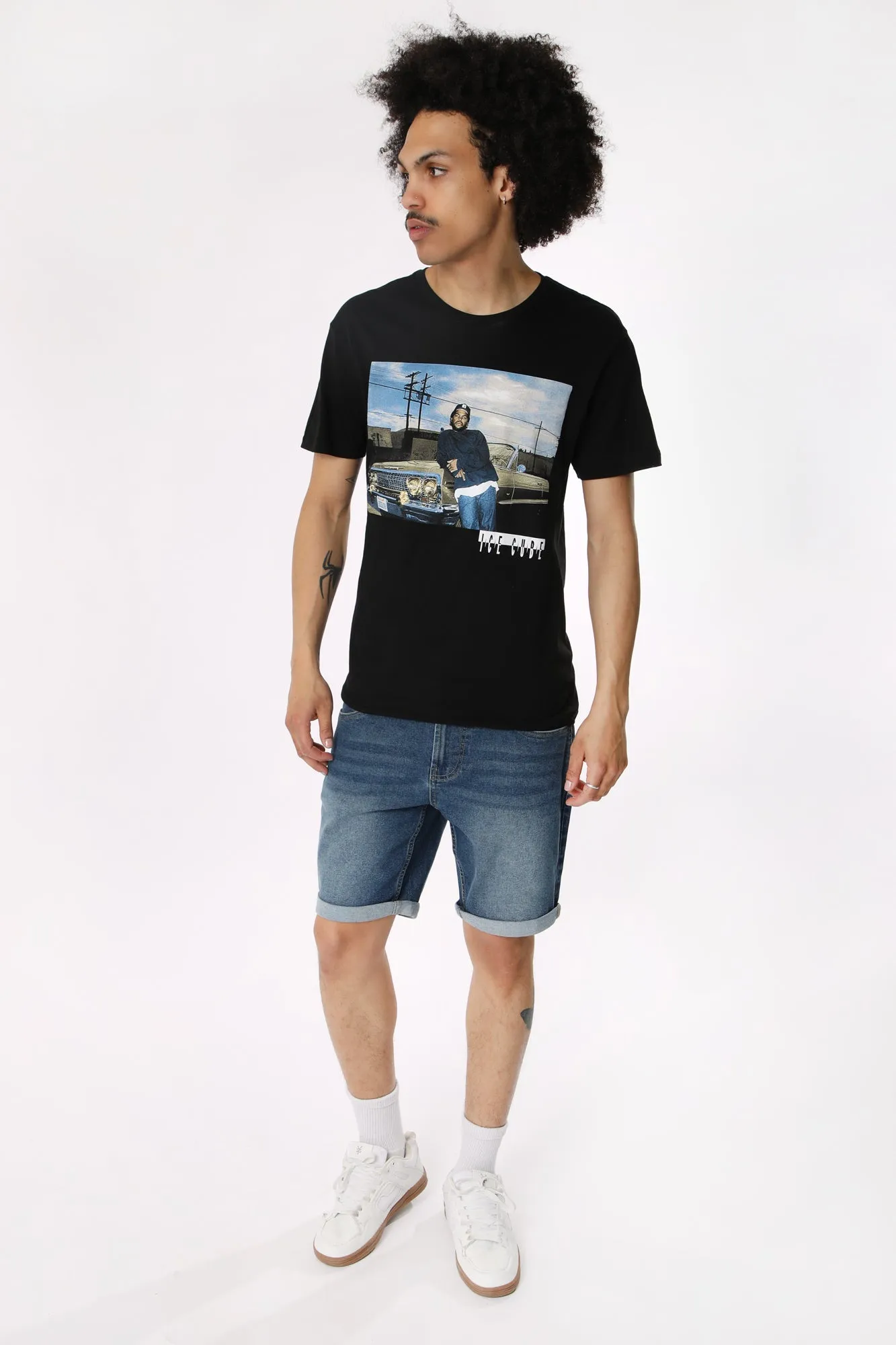 Men's Slim Denim Shorts