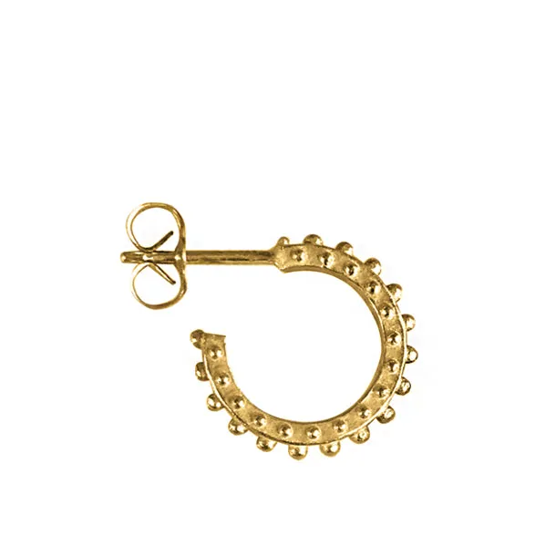 Petite Bohemian loop earring