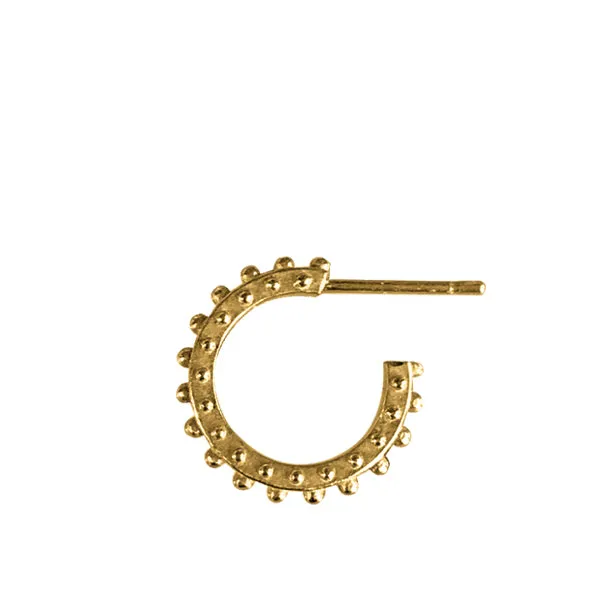 Petite Bohemian loop earring