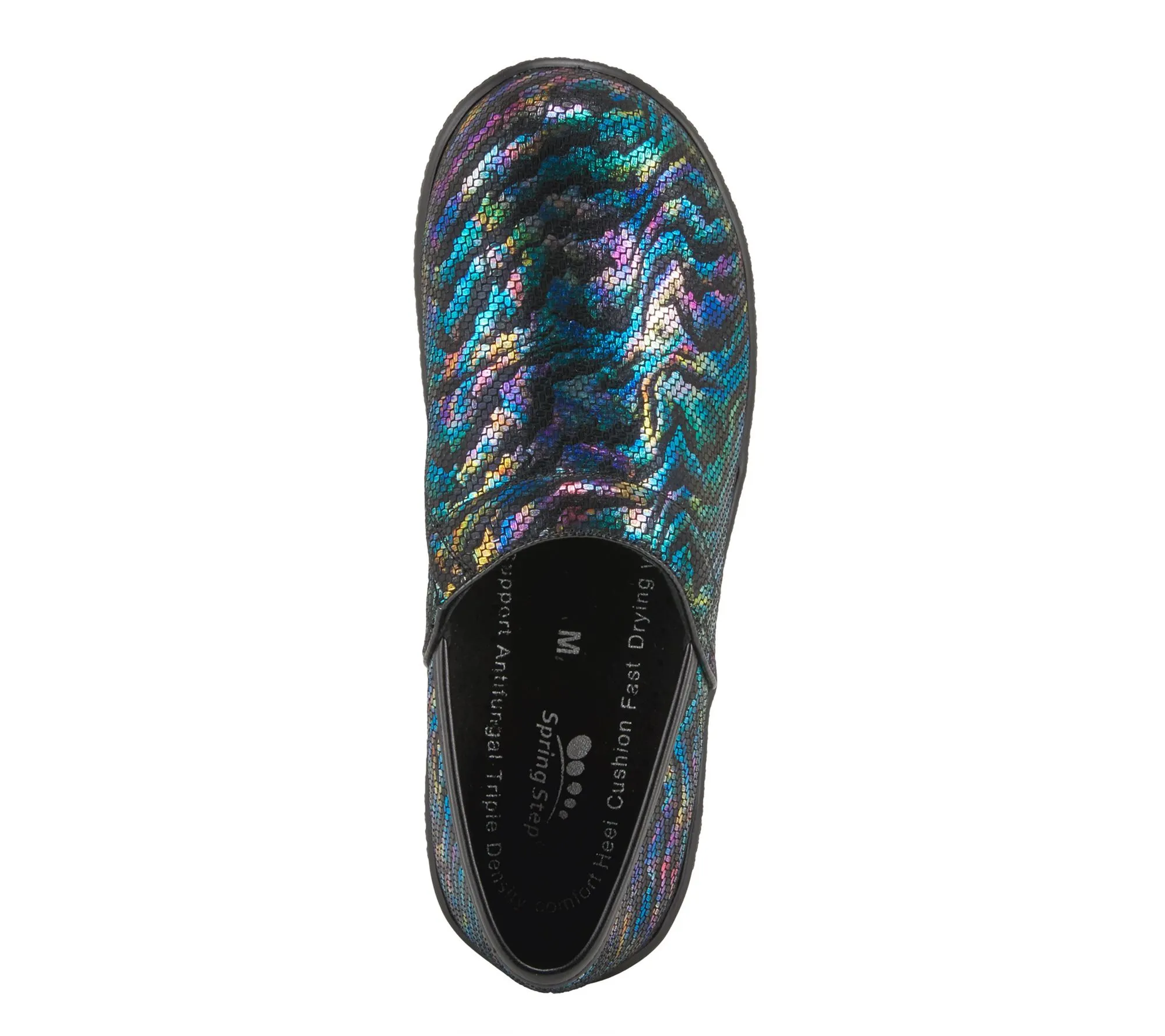 Spring Step Professional Leather Slip-Ons - Selle-Tigre