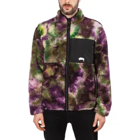 Stüssy Reversible Tie Dye Micro Fleece Jacket