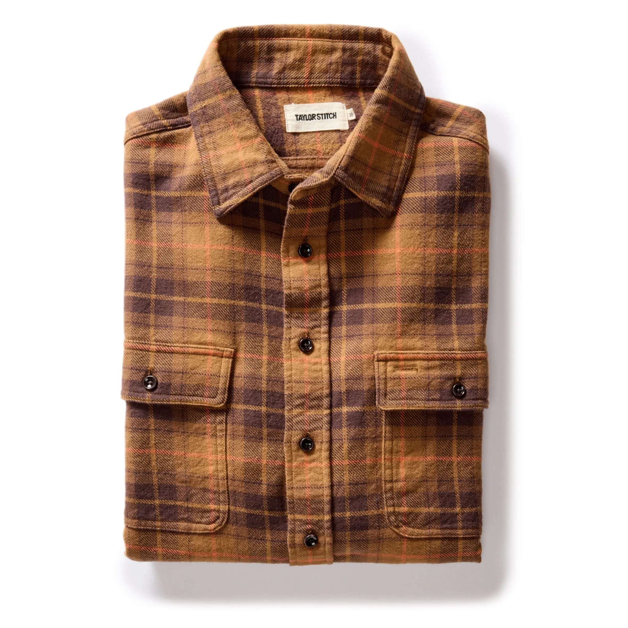 Tarnished Brass Plaid Ledge Shirt