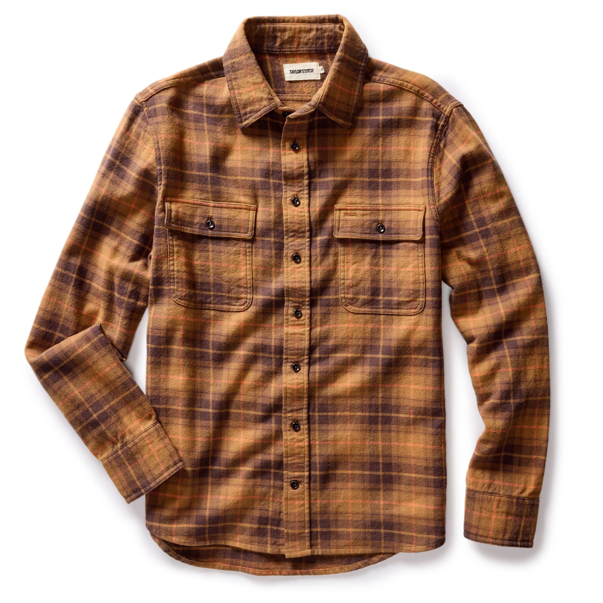 Tarnished Brass Plaid Ledge Shirt