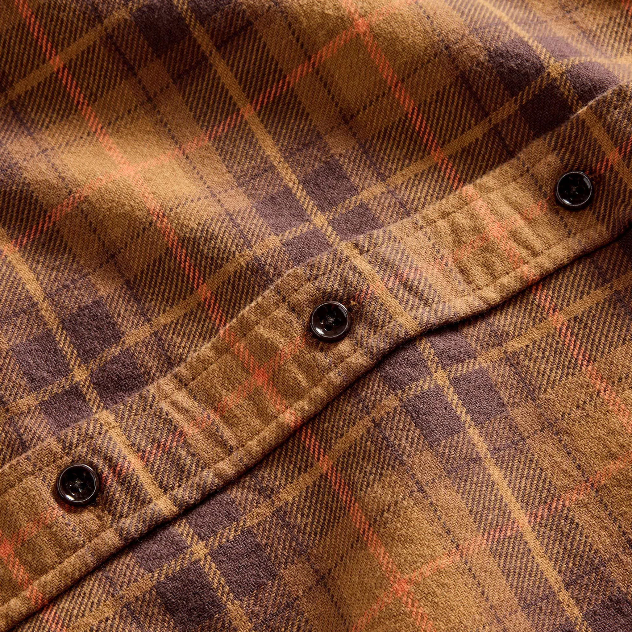 Tarnished Brass Plaid Ledge Shirt