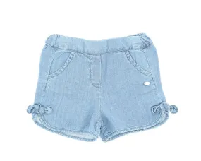 Straight Leg Denim Shorts by Tartine et Chocolat