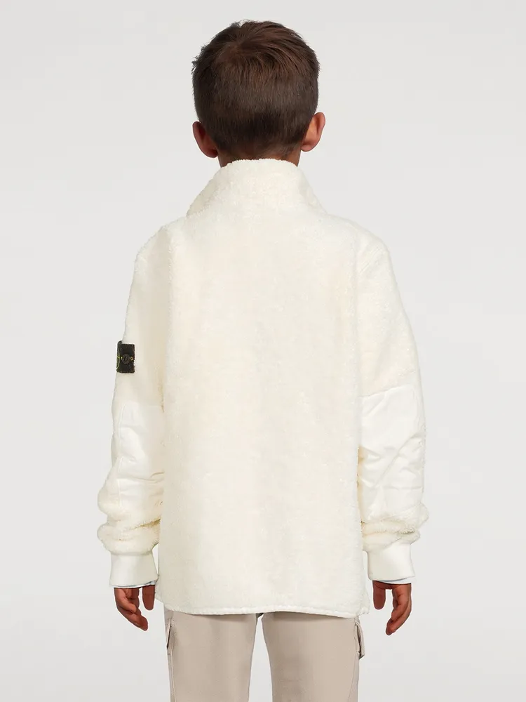 Teddy Fleece Jacket by STONE ISLAND