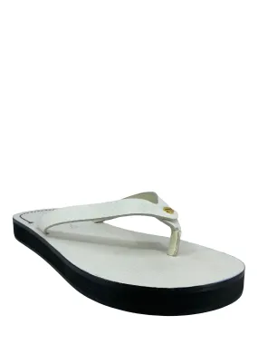 TOM FORD Size 6 Textured Leather Thong Sandals