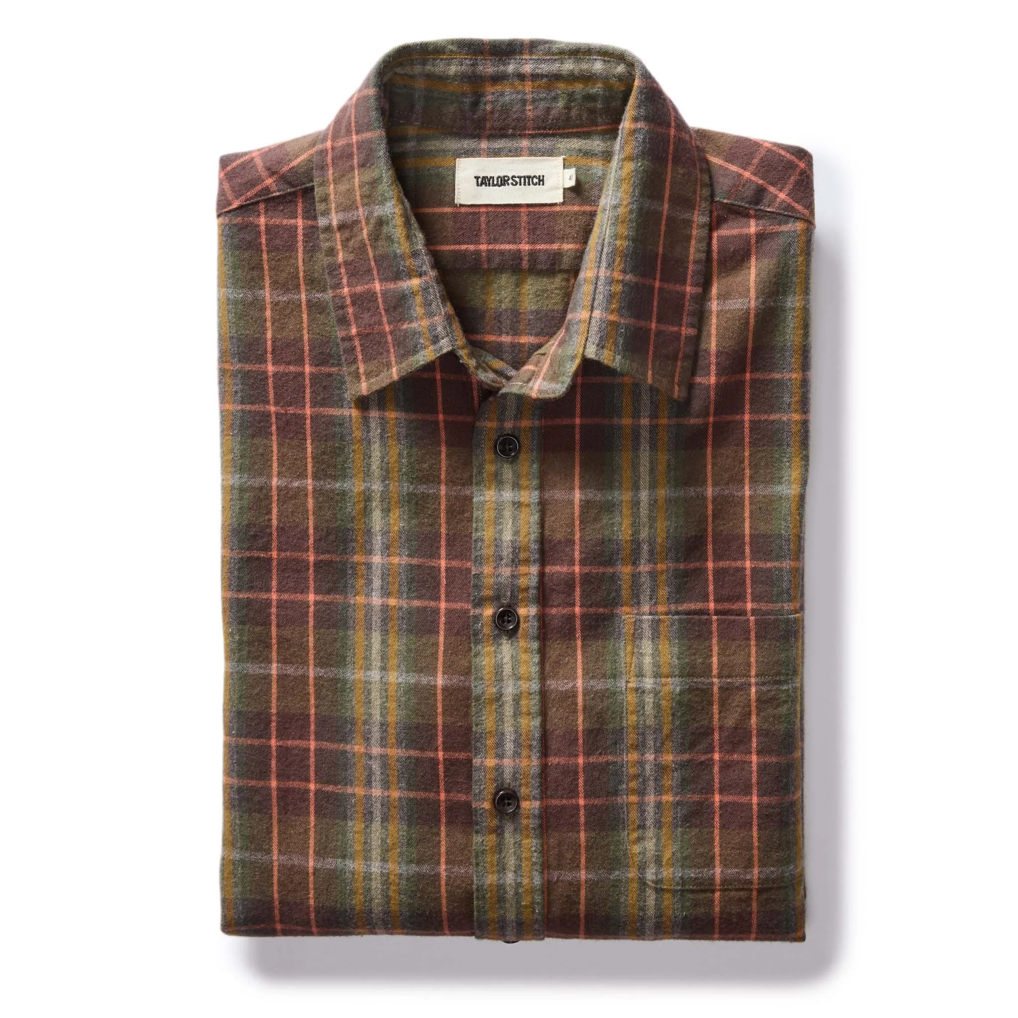 Tarnished Brass Plaid California Shirt