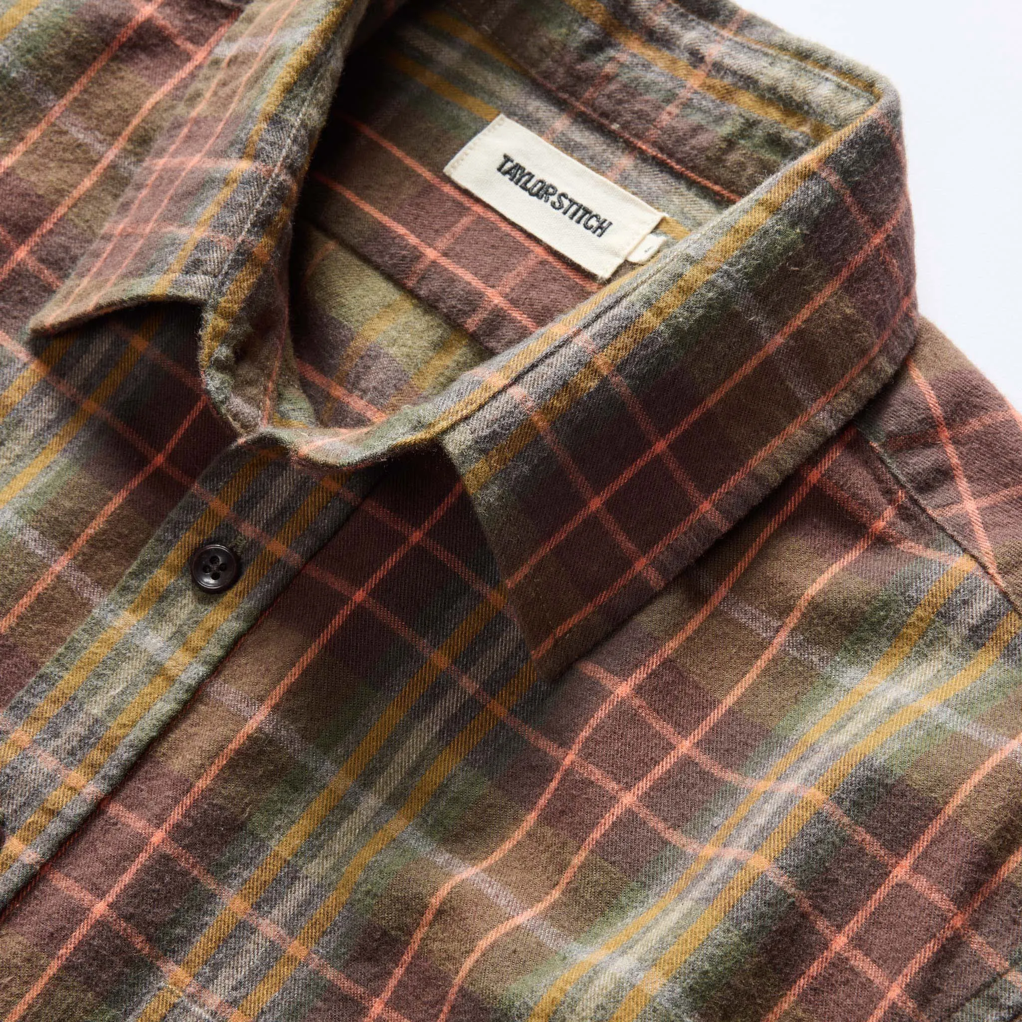 Tarnished Brass Plaid California Shirt