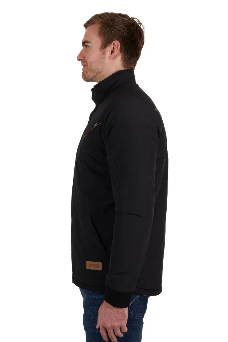 Black Tommy Jacket for Men by Pure Western