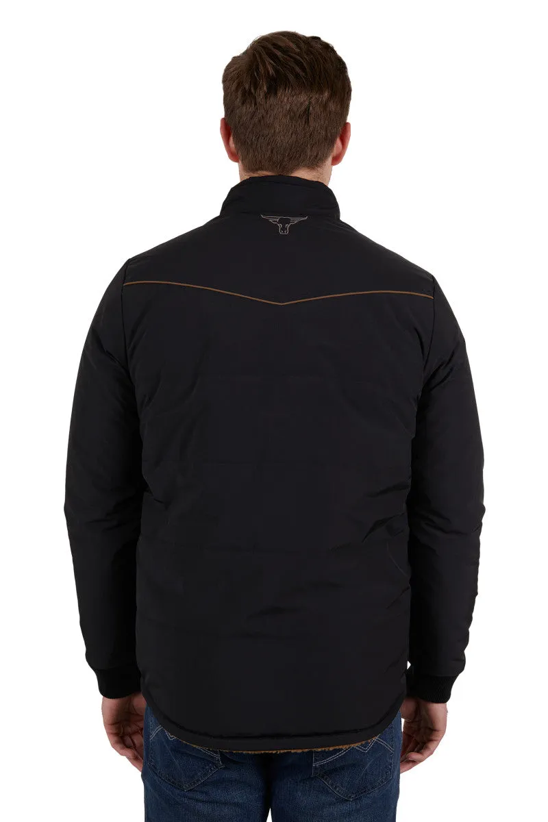 Black Tommy Jacket for Men by Pure Western